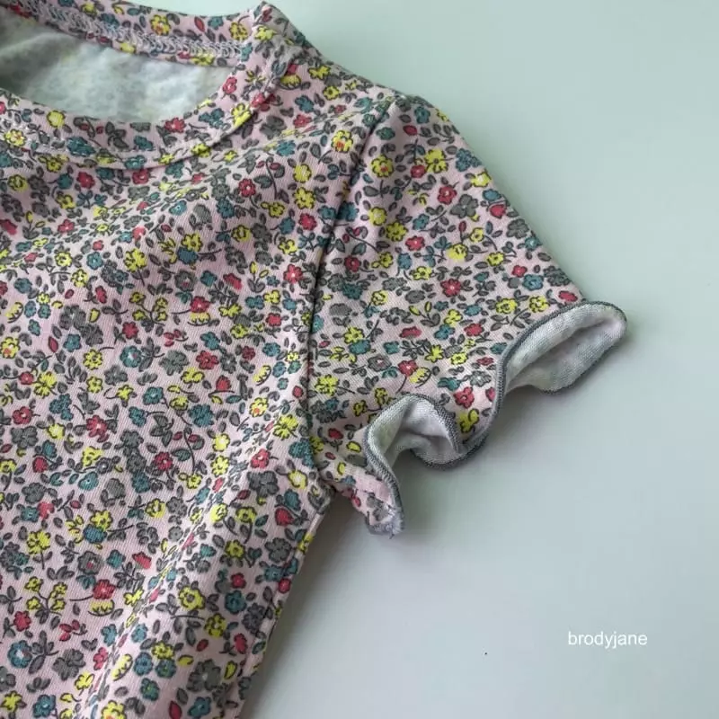 Brody Jane - Korean Baby Fashion - #babyfashion - Liberty Frill Short Sleeves Easywear - 2