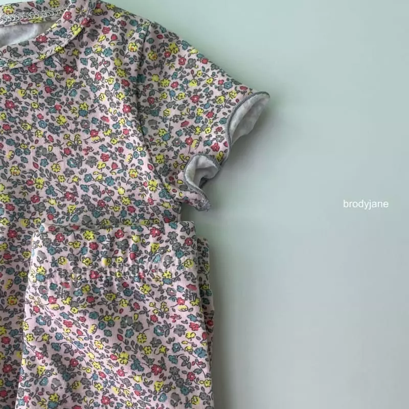 Brody Jane - Korean Baby Fashion - #babylifestyle - Liberty Frill Short Sleeves Easywear - 5