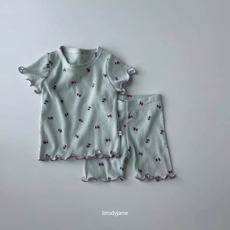 Brody Jane - Korean Children Fashion - #childrensboutique - Tulip Frill Short Sleeves Easywear