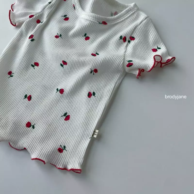 Brody Jane - Korean Children Fashion - #discoveringself - Tulip Frill Short Sleeves Easywear - 4