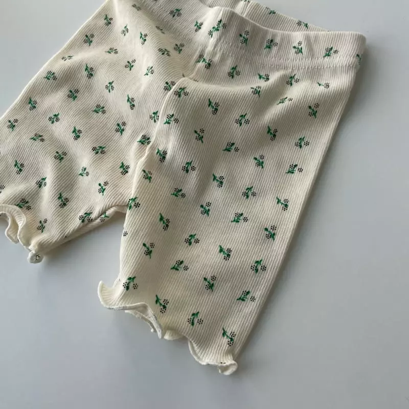 Brody Jane - Korean Children Fashion - #fashionkids - Small Flower Frill Short Sleeves Easywear - 3