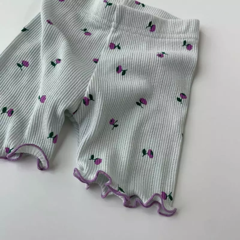 Brody Jane - Korean Children Fashion - #kidsshorts - Tulip Frill Short Sleeves Easywear - 5