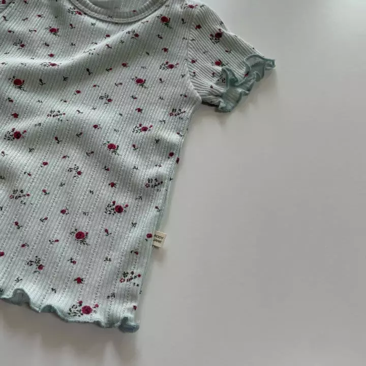 Brody Jane - Korean Children Fashion - #minifashionista - Flower Eyelet Frill Easywear - 5