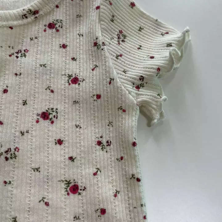 Brody Jane - Korean Children Fashion - #prettylittlegirls - Flower Eyelet Frill Easywear - 6