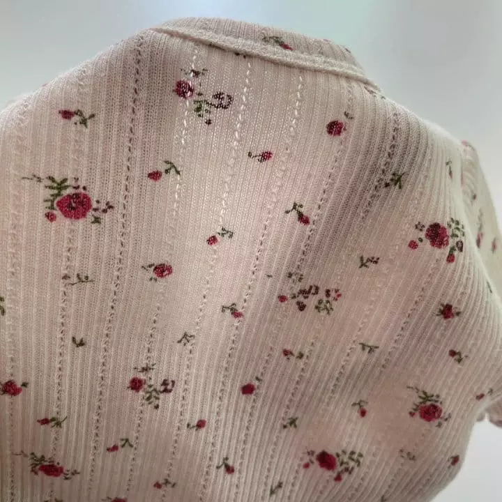 Brody Jane - Korean Children Fashion - #todddlerfashion - Flower Eyelet Frill Easywear - 7