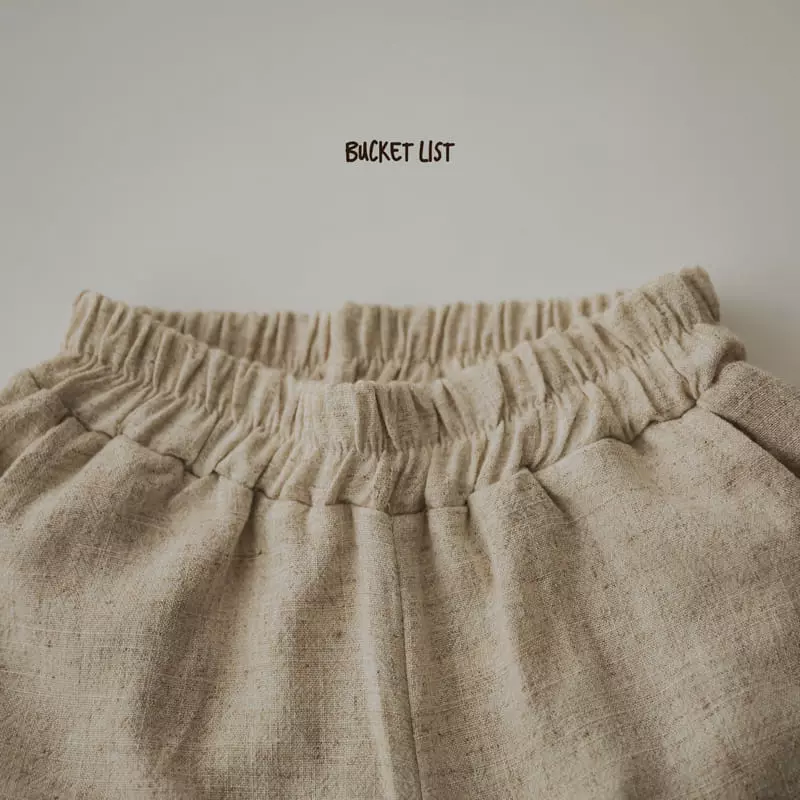 Bucket List - Korean Children Fashion - #Kfashion4kids - Roll-up Pants - 2