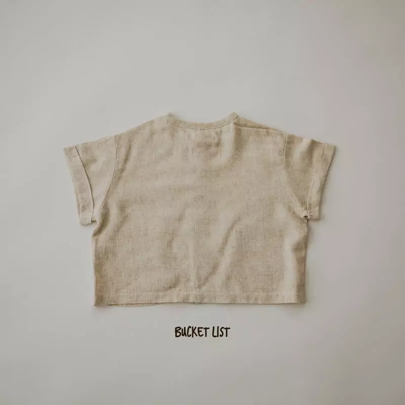 Bucket List - Korean Children Fashion - #Kfashion4kids - Roll-up Cardigan