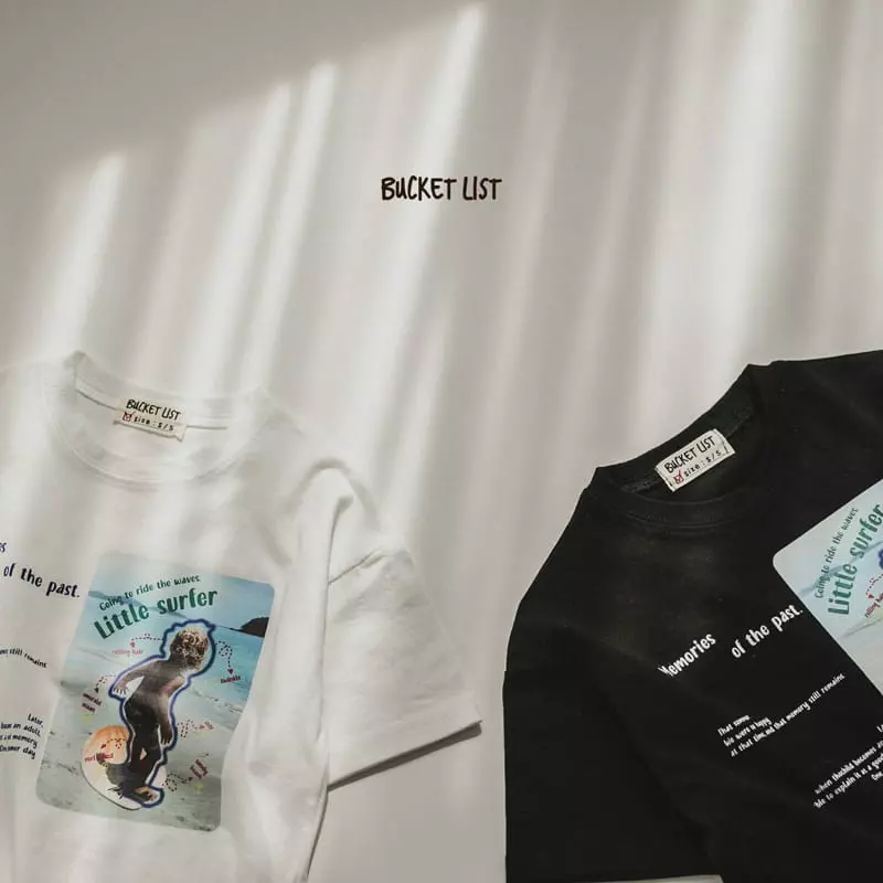 Bucket List - Korean Children Fashion - #Kfashion4kids - Little Surfer Tee - 9