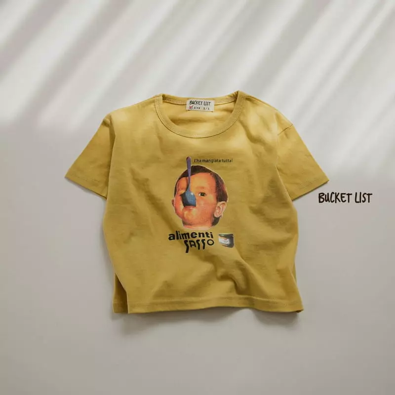 Bucket List - Korean Children Fashion - #kidzfashiontrend - Zam Baby Short Sleeves Tee - 4