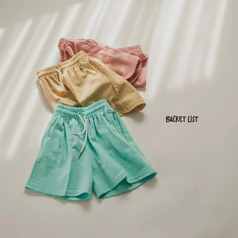 Bucket List - Korean Children Fashion - #childofig - Crayon Shorts - 4