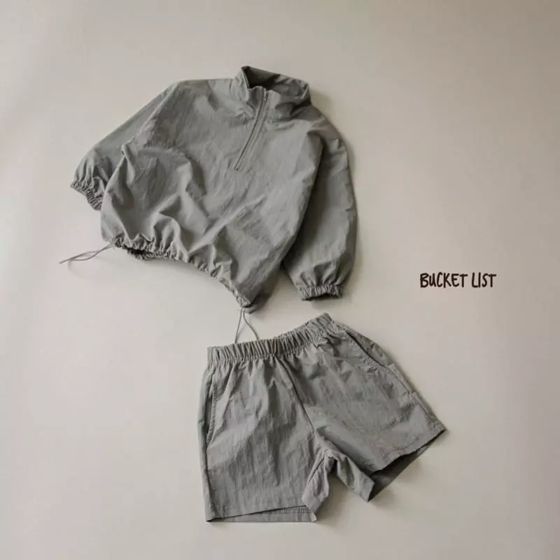 Bucket List - Korean Children Fashion - #designkidswear - Basrak Top Bottom Set - 12