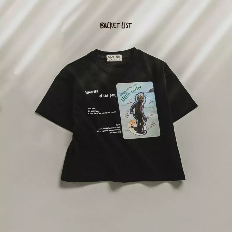 Bucket List - Korean Children Fashion - #designkidswear - Little Surfer Tee - 4