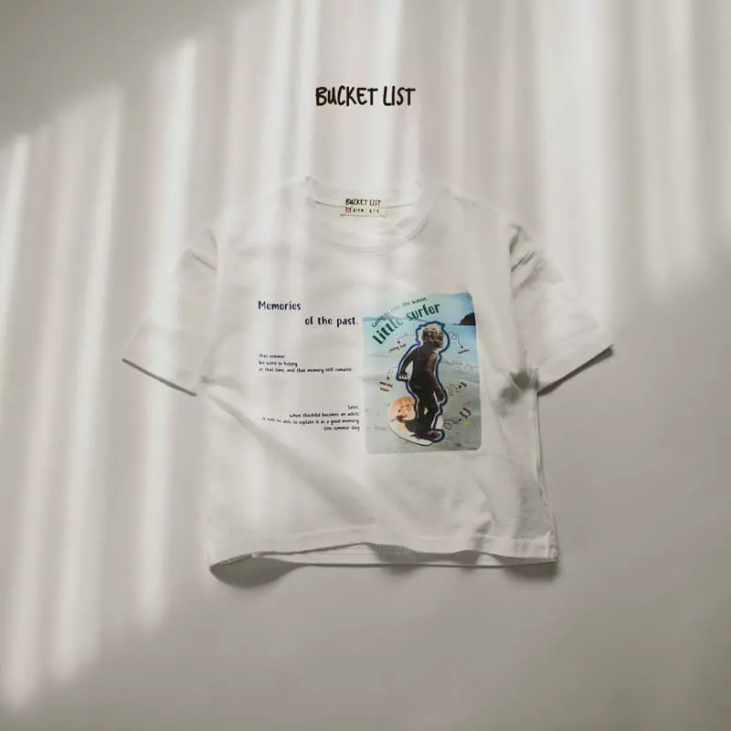 Bucket List - Korean Children Fashion - #fashionkids - Little Surfer Tee - 5