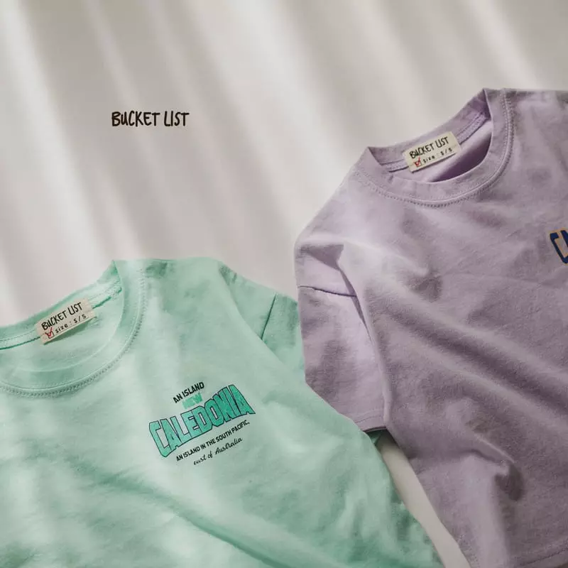 Bucket List - Korean Children Fashion - #discoveringself - New Caledonia Tee - 4