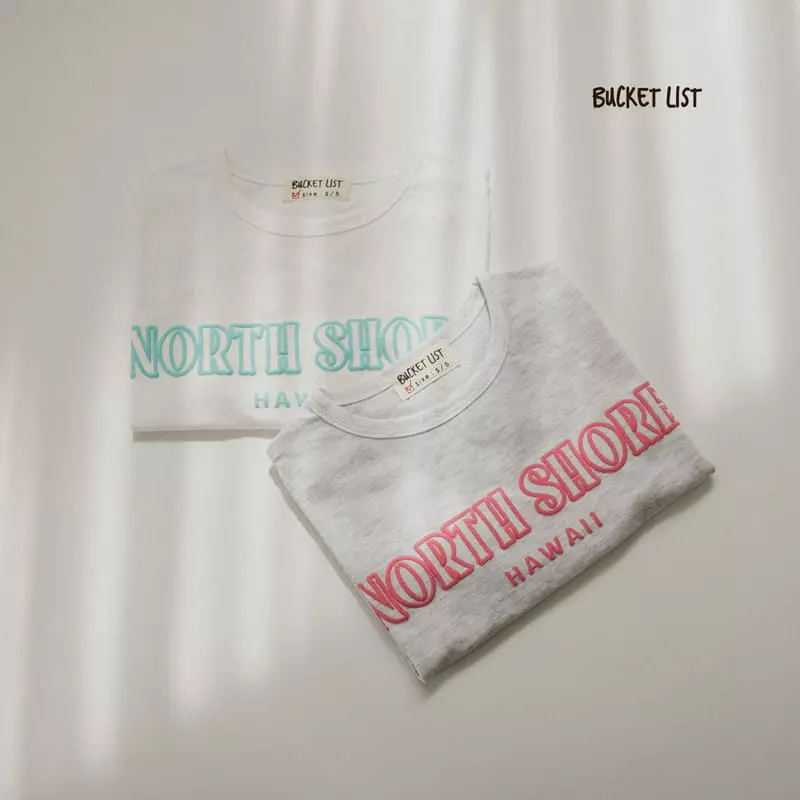 Bucket List - Korean Children Fashion - #fashionkids - Hawaii Short Sleeves Tee