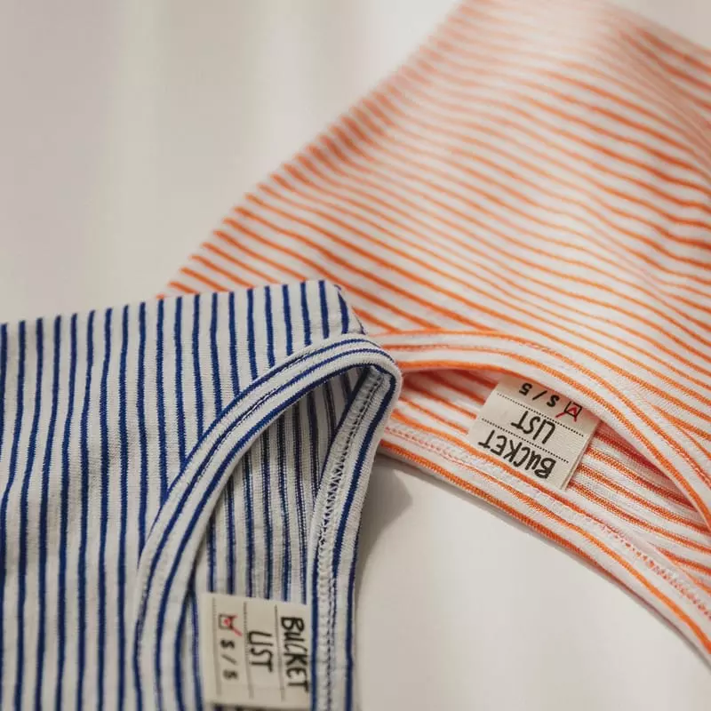 Bucket List - Korean Children Fashion - #kidsshorts - Ade Stripes Tee - 3