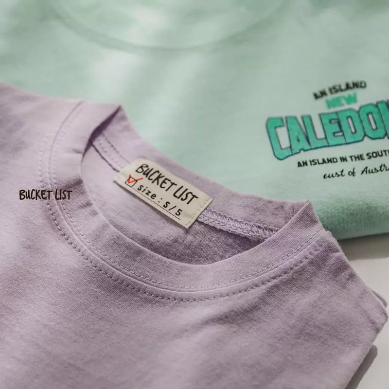 Bucket List - Korean Children Fashion - #kidzfashiontrend - New Caledonia Tee - 7
