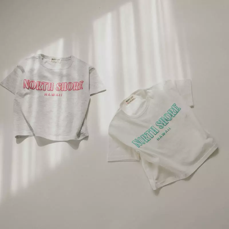 Bucket List - Korean Children Fashion - #kidsstore - Hawaii Short Sleeves Tee - 4