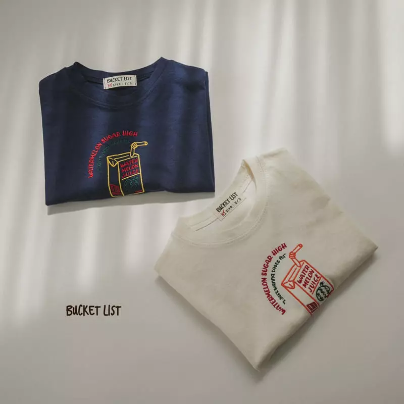 Bucket List - Korean Children Fashion - #kidzfashiontrend - Watermelon Tee - 2