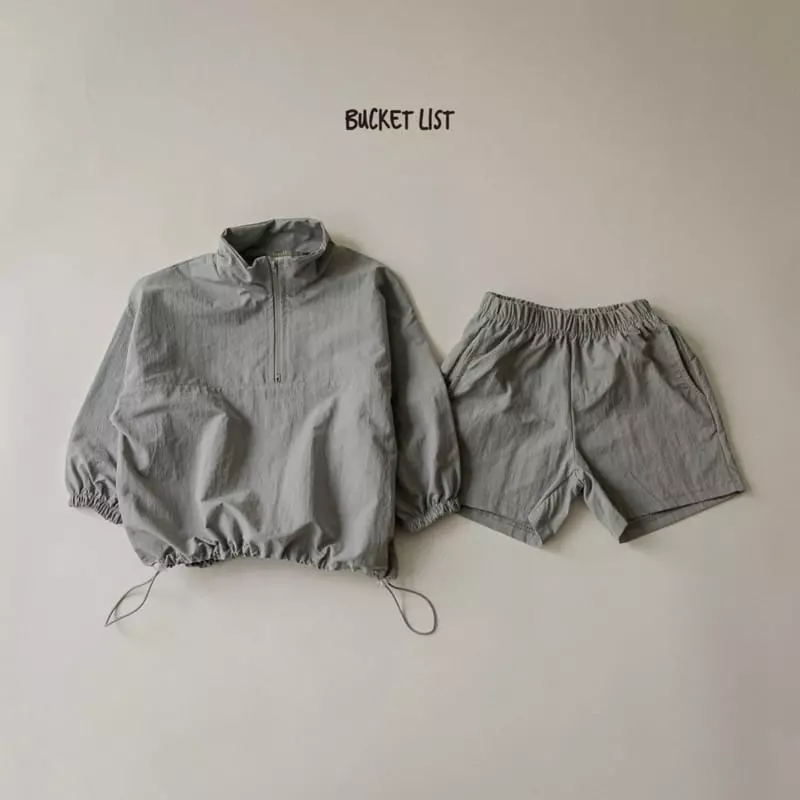 Bucket List - Korean Children Fashion - #littlefashionista - Basrak Top Bottom Set - 3