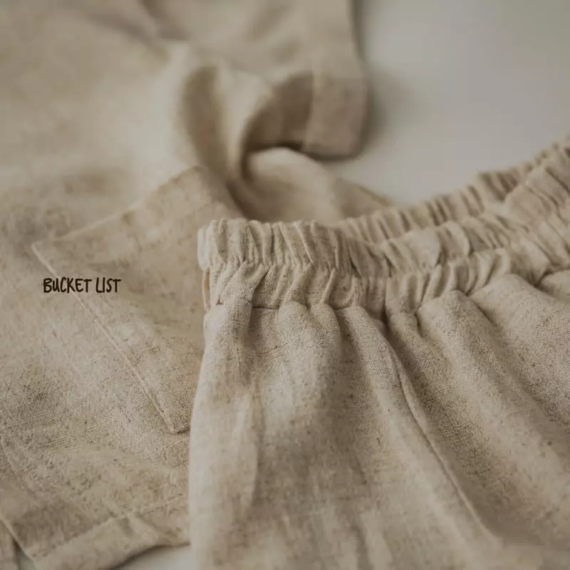 Bucket List - Korean Children Fashion - #littlefashionista - Roll-up Pants - 4