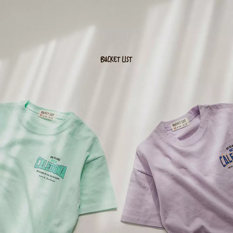 Bucket List - Korean Children Fashion - #magicofchildhood - New Caledonia Tee - 10