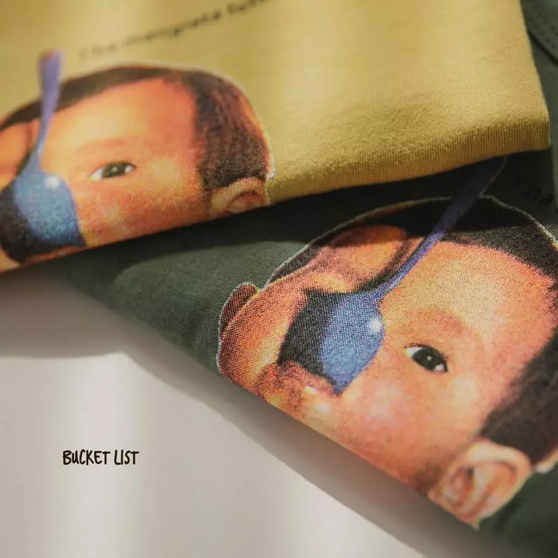 Bucket List - Korean Children Fashion - #magicofchildhood - Zam Baby Short Sleeves Tee - 6