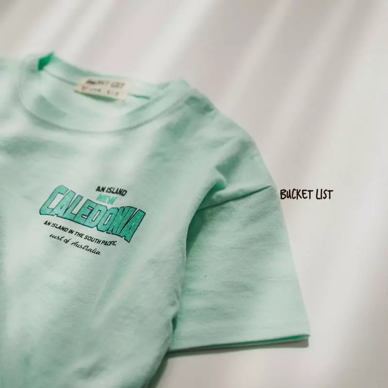 Bucket List - Korean Children Fashion - #minifashionista - New Caledonia Tee - 11