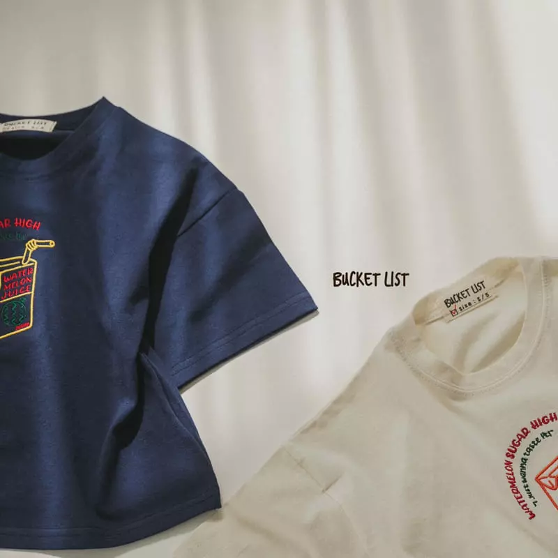 Bucket List - Korean Children Fashion - #stylishchildhood - Watermelon Tee - 10