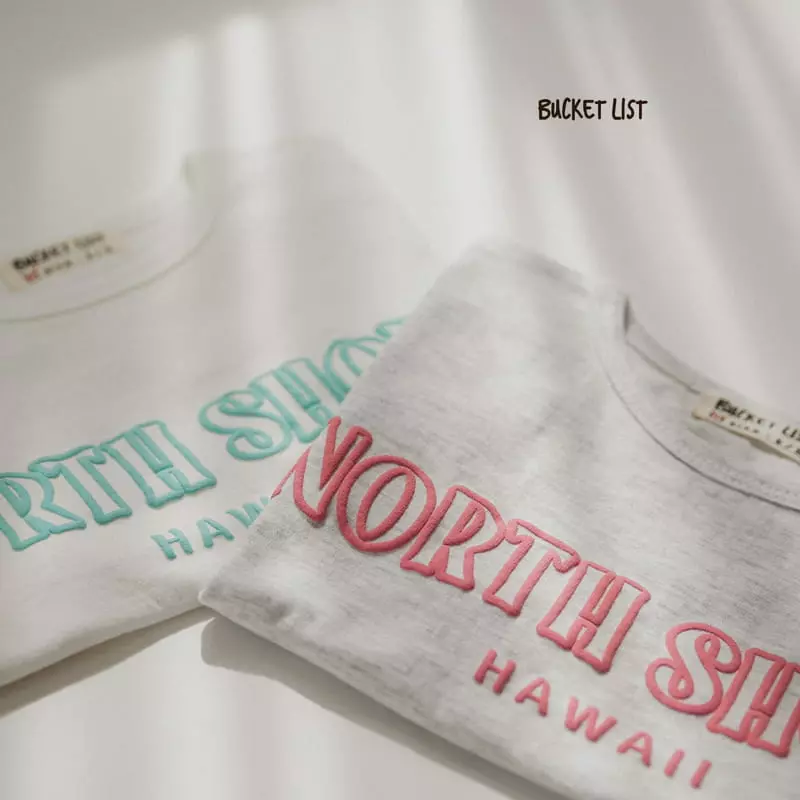 Bucket List - Korean Children Fashion - #todddlerfashion - Hawaii Short Sleeves Tee - 10