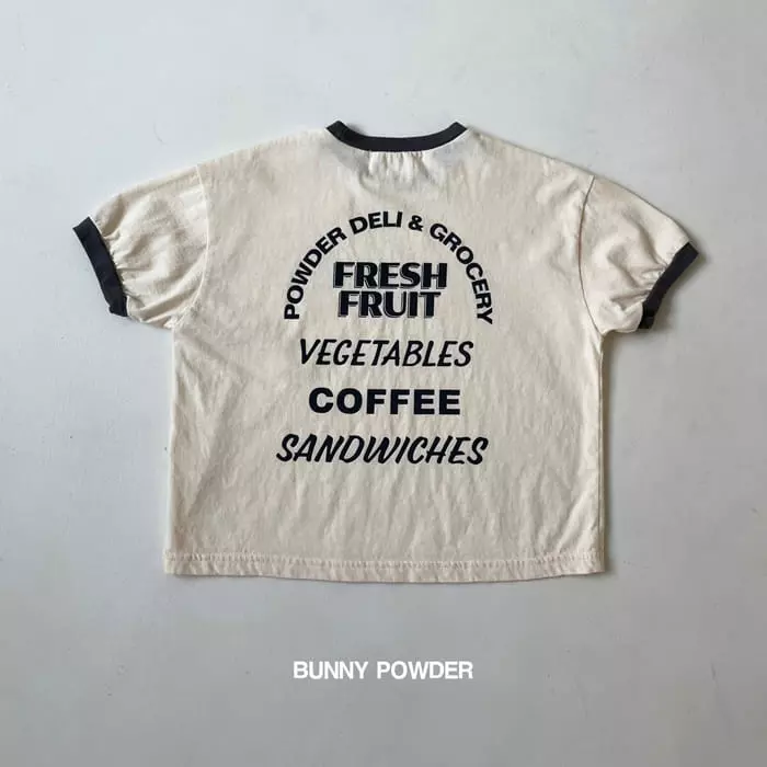 Bunny Powder - Korean Children Fashion - #Kfashion4kids - Delly Color Tee - 3