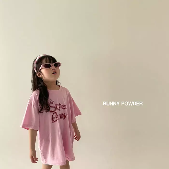 Bunny Powder - Korean Children Fashion - #Kfashion4kids - Super Burnie Tee - 11