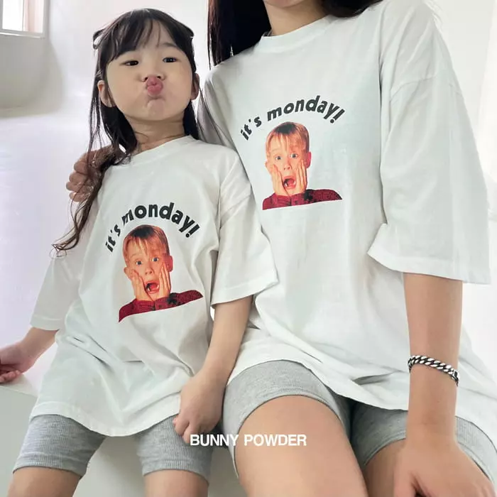 Bunny Powder - Korean Children Fashion - #childofig - Kevin Tee with Mom - 9