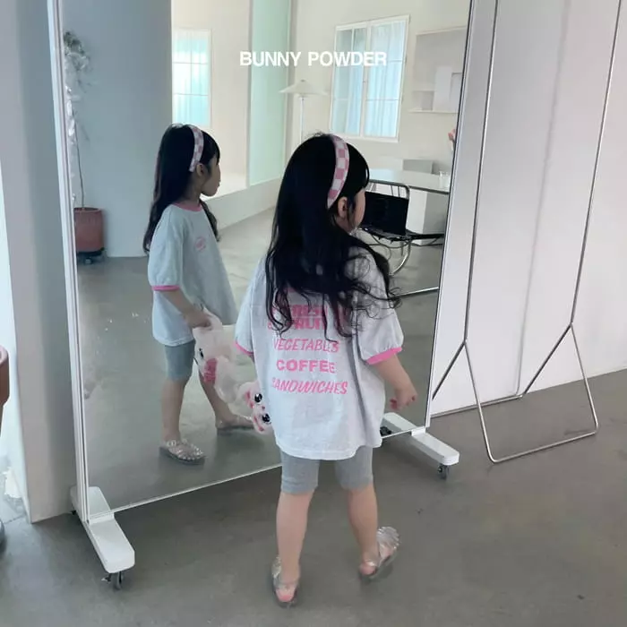 Bunny Powder - Korean Children Fashion - #childofig - Delly Color Tee - 8