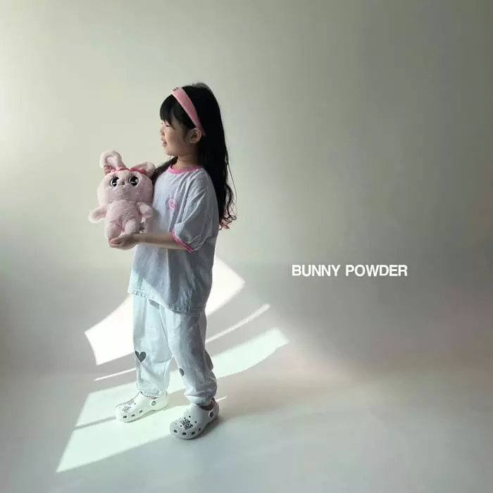 Bunny Powder - Korean Children Fashion - #childofig - Delly Color Tee - 9