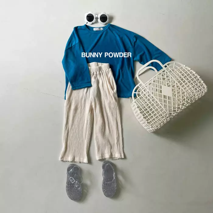 Bunny Powder - Korean Children Fashion - #prettylittlegirls - Linen Long Sleeves Tee - 4