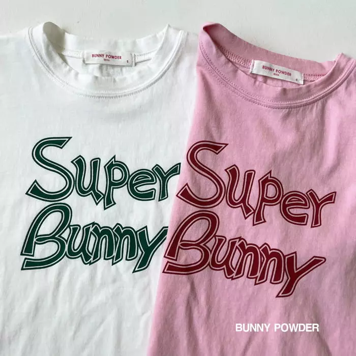 Bunny Powder - Korean Children Fashion - #childofig - Super Burnie Tee - 3