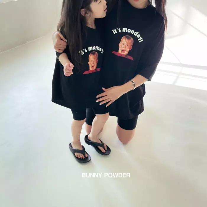 Bunny Powder - Korean Children Fashion - #childrensboutique - Cool Biker Leggings with Mom - 12