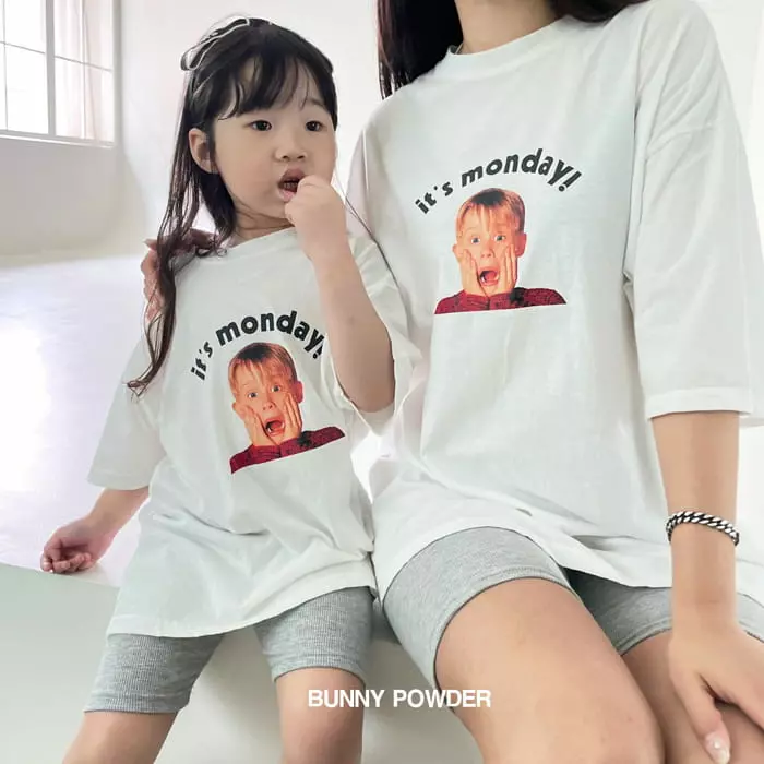 Bunny Powder - Korean Children Fashion - #childrensboutique - Kevin Tee with Mom - 11