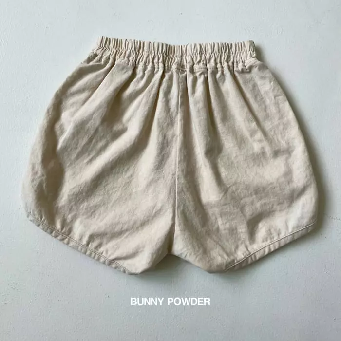 Bunny Powder - Korean Children Fashion - #designkidswear - Linen Shorts - 5