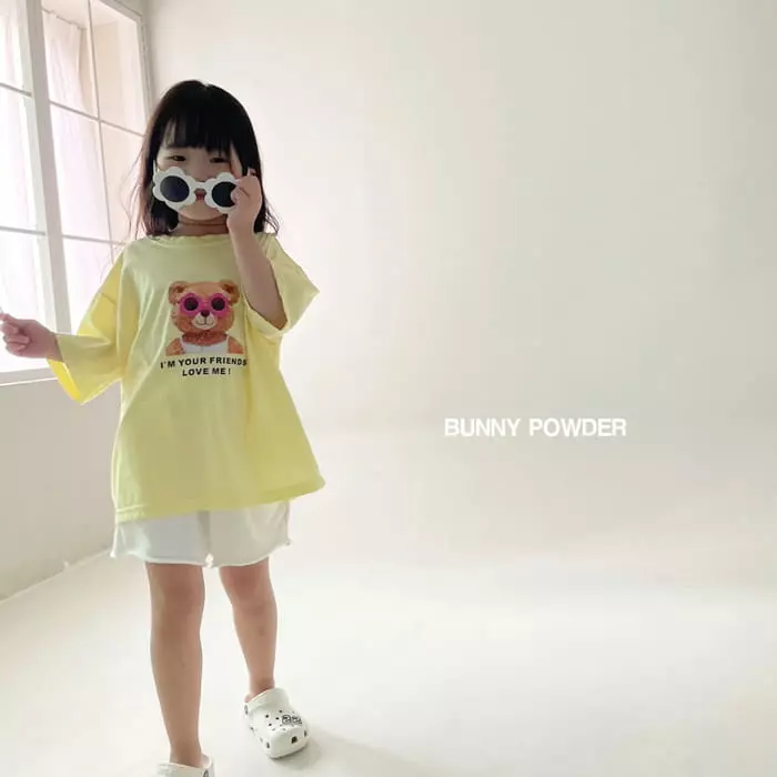 Bunny Powder - Korean Children Fashion - #designkidswear - Friends Tee - 8