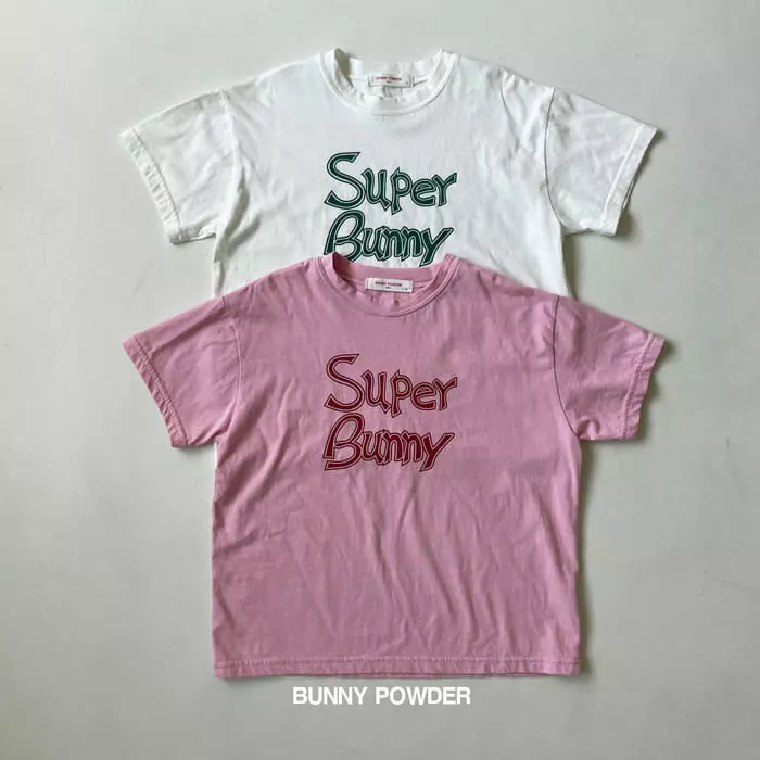 Bunny Powder - Korean Children Fashion - #designkidswear - Super Burnie Tee - 5