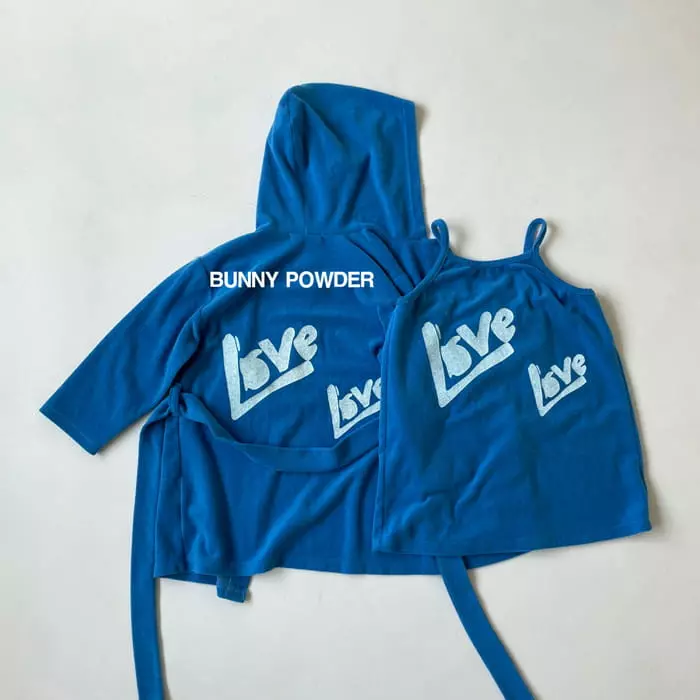 Bunny Powder - Korean Children Fashion - #discoveringself - Tery String One-piece - 8