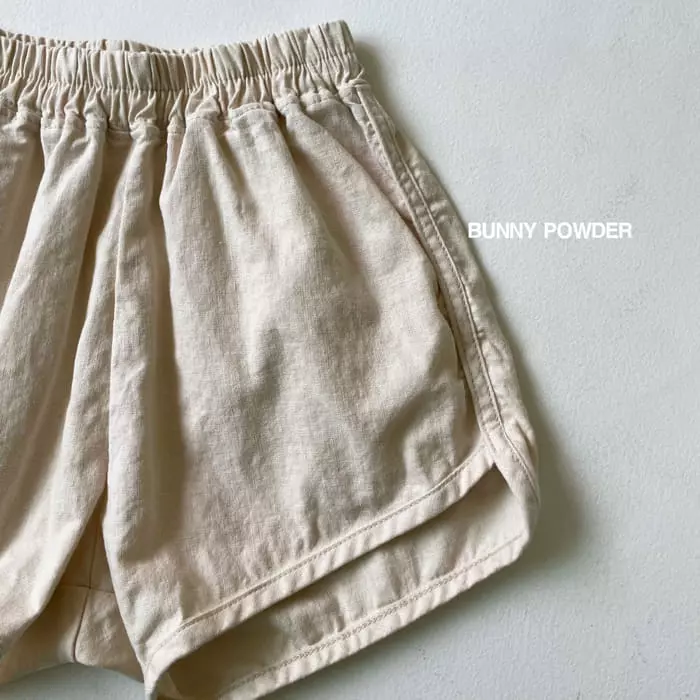 Bunny Powder - Korean Children Fashion - #discoveringself - Linen Shorts - 6
