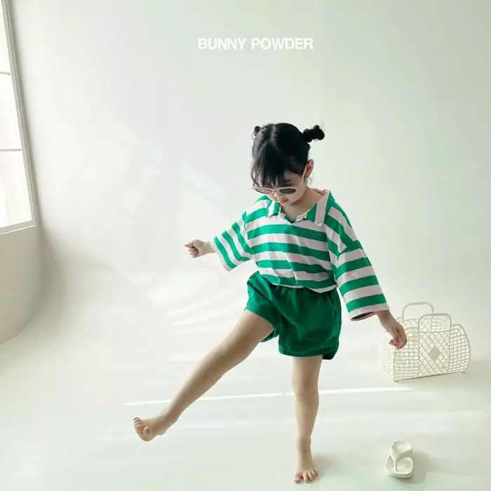 Bunny Powder - Korean Children Fashion - #discoveringself - Summer Collar Tee - 7