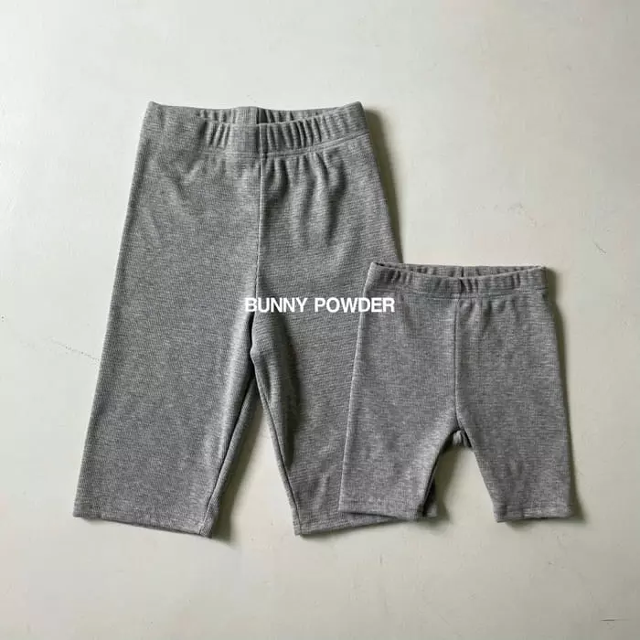 Bunny Powder - Korean Children Fashion - #fashionkids - Cool Biker Leggings with Mom
