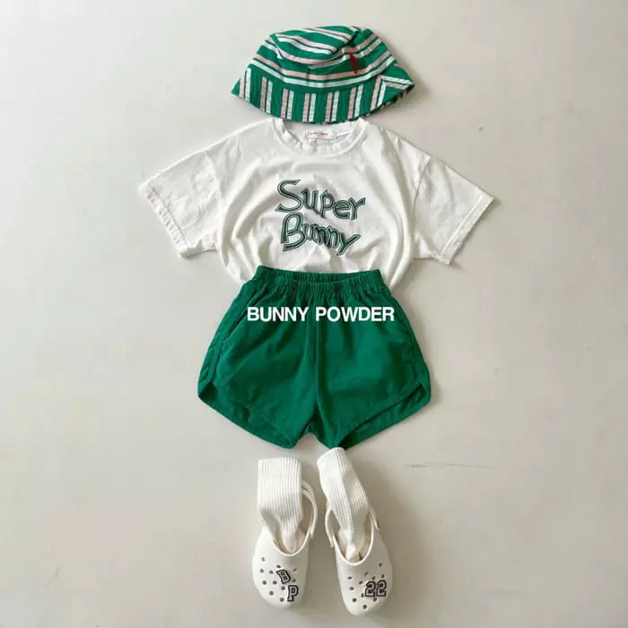 Bunny Powder - Korean Children Fashion - #kidsshorts - Linen Shorts - 8
