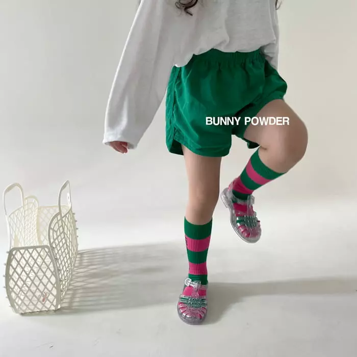 Bunny Powder - Korean Children Fashion - #kidsstore - Linen Shorts - 9