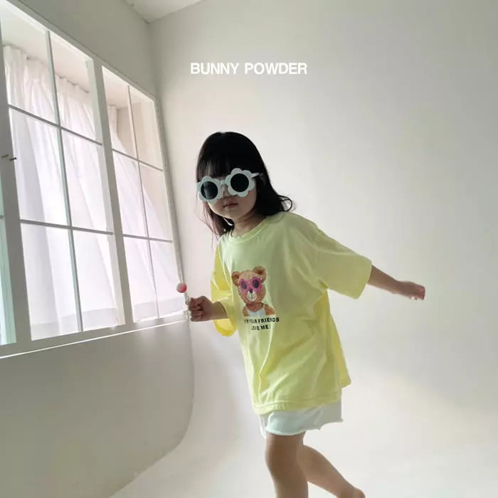 Bunny Powder - Korean Children Fashion - #kidsstore - Friends Tee - 12