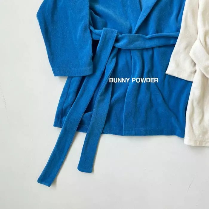 Bunny Powder - Korean Children Fashion - #kidzfashiontrend - Terry Robe - 11